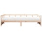 vidaXL Tagesbett mit Matratze 90x190 cm Massivholz Kiefer vidaXL Tagesbett mit Matratze 90x190 cm Massivholz Kiefer