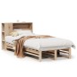 vidaXL Massivholzbett mit Regal ohne Matratze 75x190 cm vidaXL Massivholzbett mit Regal ohne Matratze 75x190 cm