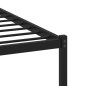 vidaXL Metallbett ohne Matratze Räuchereiche 183x213 cm vidaXL Metallbett ohne Matratze Räuchereiche 183x213 cm