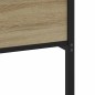 vidaXL Bettgestell ohne Matratze Sonoma-Eiche 107x200 cm Holzwerkstoff vidaXL Bettgestell ohne Matratze Sonoma-Eiche 107x200 cm Holzwerkstoff