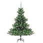 vidaXL Künstlicher Weihnachtsbaum Nordmann LED & Kugeln Grün 210 cm vidaXL Künstlicher Weihnachtsbaum Nordmann LED & Kugeln Grün 210 cm