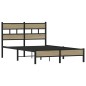 vidaXL Bettgestell ohne Matratze Sonoma-Eiche 120x200 cm Holzwerkstoff vidaXL Bettgestell ohne Matratze Sonoma-Eiche 120x200 cm Holzwerkstoff