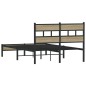 vidaXL Bettgestell ohne Matratze Sonoma-Eiche 120x200 cm Holzwerkstoff vidaXL Bettgestell ohne Matratze Sonoma-Eiche 120x200 cm Holzwerkstoff