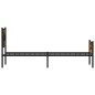 vidaXL Bettgestell ohne Matratze Räuchereiche 100x200 cm Holzwerkstoff vidaXL Bettgestell ohne Matratze Räuchereiche 100x200 cm Holzwerkstoff