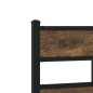 vidaXL Bettgestell ohne Matratze Räuchereiche 100x200 cm Holzwerkstoff vidaXL Bettgestell ohne Matratze Räuchereiche 100x200 cm Holzwerkstoff