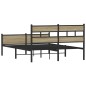 vidaXL Bettgestell ohne Matratze Sonoma-Eiche 140x190 cm Holzwerkstoff vidaXL Bettgestell ohne Matratze Sonoma-Eiche 140x190 cm Holzwerkstoff