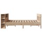 vidaXL Bücherregalbett ohne Matratze 120x200 cm Massivholz Kiefer vidaXL Bücherregalbett ohne Matratze 120x200 cm Massivholz Kiefer