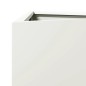 vidaXL Pflanzkübel Weiß Dreieckig 50x43x75 cm Stahl vidaXL Pflanzkübel Weiß Dreieckig 50x43x75 cm Stahl