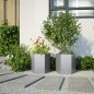 vidaXL Garten-Pflanzgefäße 2Stk.Sechseckig 46x40x45cm Verzinkter Stahl vidaXL Garten-Pflanzgefäße 2Stk.Sechseckig 46x40x45cm Verzinkter Stahl