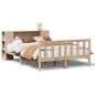vidaXL Massivholzbett mit Regal ohne Matratze 160x200 cm Kiefernholz vidaXL Massivholzbett mit Regal ohne Matratze 160x200 cm Kiefernholz