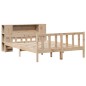 vidaXL Massivholzbett mit Regal ohne Matratze 160x200 cm Kiefernholz vidaXL Massivholzbett mit Regal ohne Matratze 160x200 cm Kiefernholz