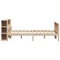 vidaXL Massivholzbett mit Regal ohne Matratze 160x200 cm Kiefernholz vidaXL Massivholzbett mit Regal ohne Matratze 160x200 cm Kiefernholz
