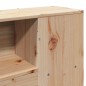 vidaXL Massivholzbett mit Regal ohne Matratze 160x200 cm Kiefernholz vidaXL Massivholzbett mit Regal ohne Matratze 160x200 cm Kiefernholz