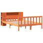 vidaXL Massivholzbett ohne Matratze Wachsbraun 150x200 cm Massivholz vidaXL Massivholzbett ohne Matratze Wachsbraun 150x200 cm Massivholz