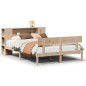 vidaXL Massivholzbett mit Regal ohne Matratze 140x200 cm Kiefernholz vidaXL Massivholzbett mit Regal ohne Matratze 140x200 cm Kiefernholz