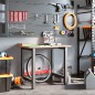 vidaXL Werkbank 100x60x81,5 cm Massivholz Buche Rechteckig vidaXL Werkbank 100x60x81,5 cm Massivholz Buche Rechteckig