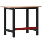 vidaXL Werkbank 100x60x81,5 cm Massivholz Buche Rechteckig vidaXL Werkbank 100x60x81,5 cm Massivholz Buche Rechteckig