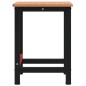 vidaXL Werkbank 100x60x81,5 cm Massivholz Buche Rechteckig vidaXL Werkbank 100x60x81,5 cm Massivholz Buche Rechteckig