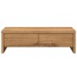 vidaXL Monitorständer mit Schubladen Artisan-Eiche 50x27x15 cm vidaXL Monitorständer mit Schubladen Artisan-Eiche 50x27x15 cm