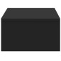 vidaXL Monitorständer mit Schubladen Schwarz 50x27x15 cm Holzwerkstoff vidaXL Monitorständer mit Schubladen Schwarz 50x27x15 cm Holzwerkstoff