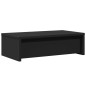 vidaXL Monitorständer mit Schubladen Schwarz 50x27x15 cm Holzwerkstoff vidaXL Monitorständer mit Schubladen Schwarz 50x27x15 cm Holzwerkstoff