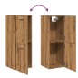 vidaXL Bad-Hängeschrank Artisan-Eiche 30x30x80 cm Holzwerkstoff vidaXL Bad-Hängeschrank Artisan-Eiche 30x30x80 cm Holzwerkstoff