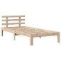 vidaXL Massivholzbett mit Regal ohne Matratze 100x200 cm Kiefer vidaXL Massivholzbett mit Regal ohne Matratze 100x200 cm Kiefer