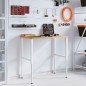 vidaXL Werkbank 100x60x(71,5-98) cm Massivholz Buche Rechteckig vidaXL Werkbank 100x60x(71,5-98) cm Massivholz Buche Rechteckig
