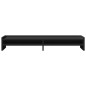 vidaXL Monitorständer Schwarz 100x24x16 cm Holzwerkstoff vidaXL Monitorständer Schwarz 100x24x16 cm Holzwerkstoff
