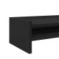vidaXL Monitorständer Schwarz 100x24x16 cm Holzwerkstoff vidaXL Monitorständer Schwarz 100x24x16 cm Holzwerkstoff