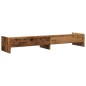 vidaXL Monitorständer Altholz-Optik 100x24x16 cm Holzwerkstoff vidaXL Monitorständer Altholz-Optik 100x24x16 cm Holzwerkstoff