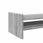 vidaXL Monitorständer Grau Sonoma 100x27x20 cm Holzwerkstoff vidaXL Monitorständer Grau Sonoma 100x27x20 cm Holzwerkstoff