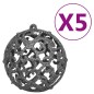 vidaXL Künstlicher Weihnachtsbaum Beleuchtung & Kugeln Silber 120 cm vidaXL Künstlicher Weihnachtsbaum Beleuchtung & Kugeln Silber 120 cm