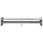 vidaXL Monitorständer Betongrau 100x27x20 cm Holzwerkstoff vidaXL Monitorständer Betongrau 100x27x20 cm Holzwerkstoff