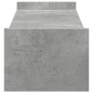 vidaXL Monitorständer Betongrau 100x27x20 cm Holzwerkstoff vidaXL Monitorständer Betongrau 100x27x20 cm Holzwerkstoff
