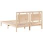 vidaXL Massivholzbett Extra Lang ohne Matratze 140x210 cm vidaXL Massivholzbett Extra Lang ohne Matratze 140x210 cm