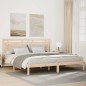 vidaXL Massivholzbett Extra Lang ohne Matratze 180x210 cm vidaXL Massivholzbett Extra Lang ohne Matratze 180x210 cm