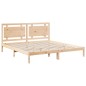 vidaXL Massivholzbett Extra Lang ohne Matratze 180x210 cm vidaXL Massivholzbett Extra Lang ohne Matratze 180x210 cm