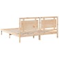 vidaXL Massivholzbett Extra Lang ohne Matratze 180x210 cm vidaXL Massivholzbett Extra Lang ohne Matratze 180x210 cm