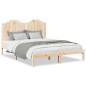 vidaXL Massivholzbett Extra Lang ohne Matratze 140x210 cm vidaXL Massivholzbett Extra Lang ohne Matratze 140x210 cm