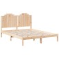 vidaXL Massivholzbett Extra Lang ohne Matratze 140x220 cm vidaXL Massivholzbett Extra Lang ohne Matratze 140x220 cm