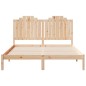 vidaXL Massivholzbett Extra Lang ohne Matratze 140x220 cm vidaXL Massivholzbett Extra Lang ohne Matratze 140x220 cm
