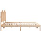 vidaXL Massivholzbett Extra Lang ohne Matratze 140x220 cm vidaXL Massivholzbett Extra Lang ohne Matratze 140x220 cm