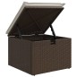 vidaXL 11-tlg. Garten-Sofagarnitur mit Kissen Braun Poly Rattan vidaXL 11-tlg. Garten-Sofagarnitur mit Kissen Braun Poly Rattan