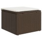 vidaXL 9-tlg. Garten-Sofagarnitur mit Kissen Braun Poly Rattan vidaXL 9-tlg. Garten-Sofagarnitur mit Kissen Braun Poly Rattan
