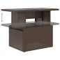 vidaXL 9-tlg. Garten-Sofagarnitur mit Kissen Braun Poly Rattan vidaXL 9-tlg. Garten-Sofagarnitur mit Kissen Braun Poly Rattan