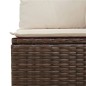 vidaXL 9-tlg. Garten-Sofagarnitur mit Kissen Braun Poly Rattan vidaXL 9-tlg. Garten-Sofagarnitur mit Kissen Braun Poly Rattan