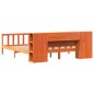 vidaXL Massivholzbett ohne Matratze Wachsbraun 180x200 cm Massivholz vidaXL Massivholzbett ohne Matratze Wachsbraun 180x200 cm Massivholz