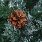 Weihnachtsbaum Beschneit mit LEDs, Kugeln & Zapfen 150 cm Weihnachtsbaum Beschneit mit LEDs, Kugeln & Zapfen 150 cm