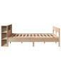 vidaXL Massivholzbett mit Regal ohne Matratze 120x190 cm Kiefer vidaXL Massivholzbett mit Regal ohne Matratze 120x190 cm Kiefer